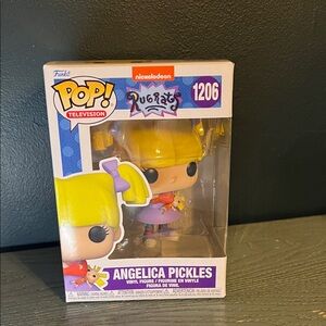 Funko Pop! Rugrats Angelica Pickles Vinyl Figure - Yellow & Purple